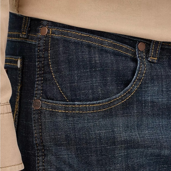 Wrangler Retro Slim Boot Blue Jeans Mens 32x32 - Picture 5 of 7